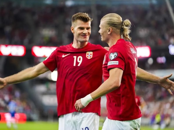 kto平台欧预赛挪威3-1打败塞浦路斯，哈兰德2射1传，为本赛季完美收官